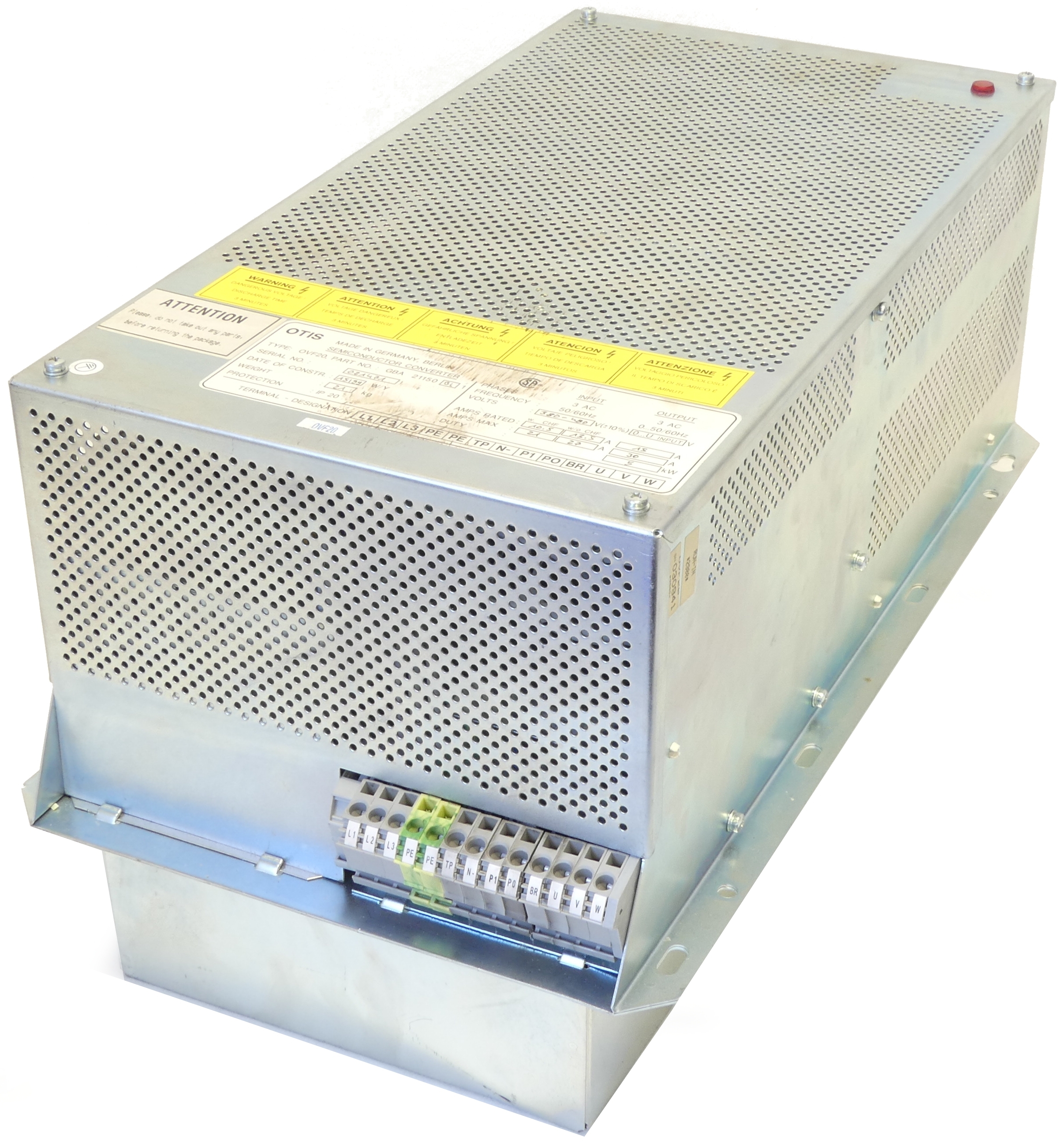 Variateur OVF20 5 KW type AC 220 V