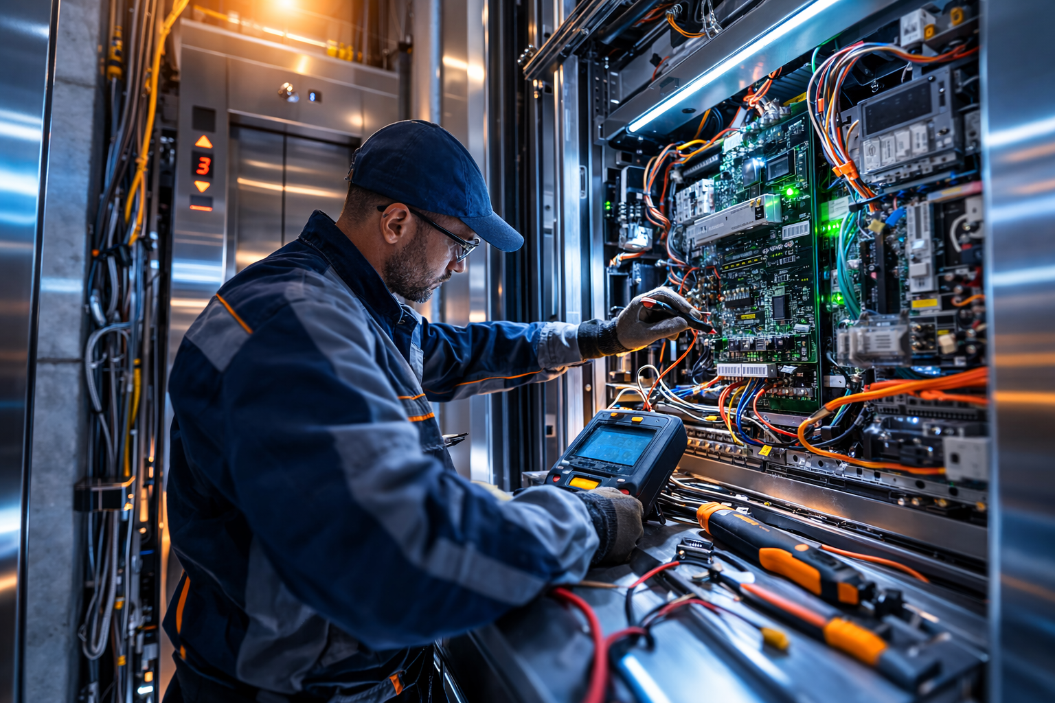 Opérateur de porte Fermator VVVF